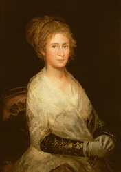 Portrett antas å være Josepha Bayeu (d.1812) kone til Goya, ca. 1798